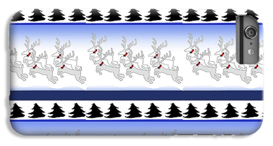 Reindeer Sweater Pattern - Phone Case