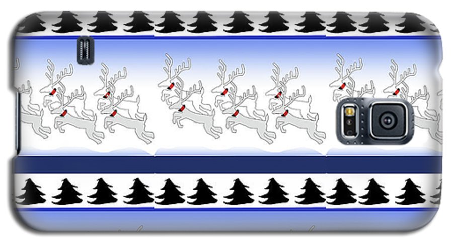 Reindeer Sweater Pattern - Phone Case