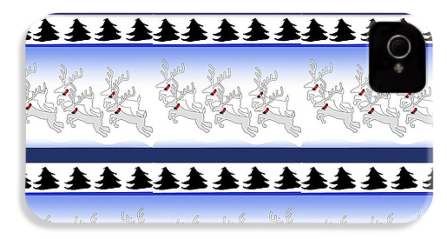 Reindeer Sweater Pattern - Phone Case