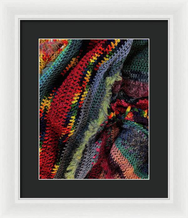 Remembering To Sip The Coffee - Framed Print