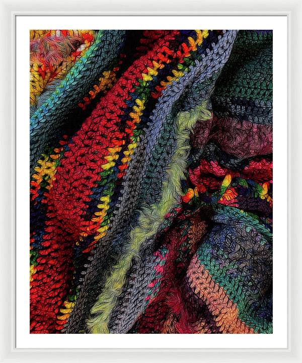 Remembering To Sip The Coffee - Framed Print