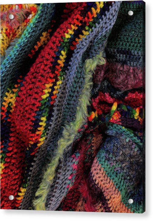 Remembering To Sip The Coffee - Acrylic Print