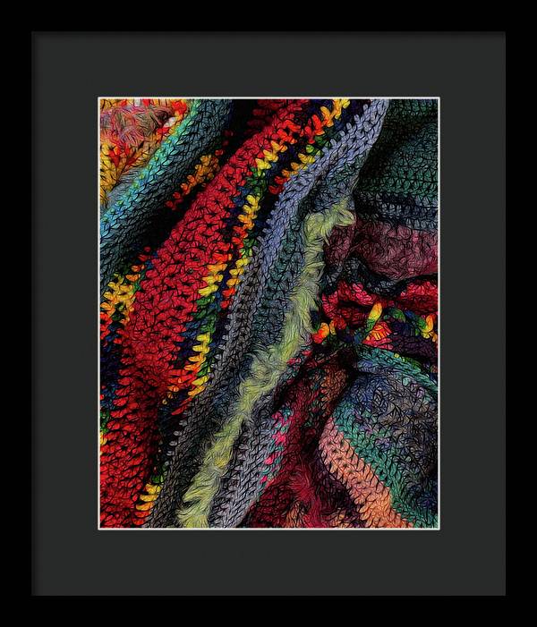 Remembering To Sip The Coffee - Framed Print