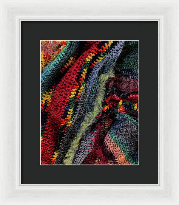 Remembering To Sip The Coffee - Framed Print
