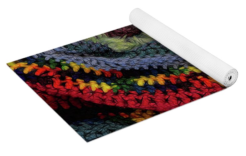 Remembering To Sip The Coffee - Yoga Mat