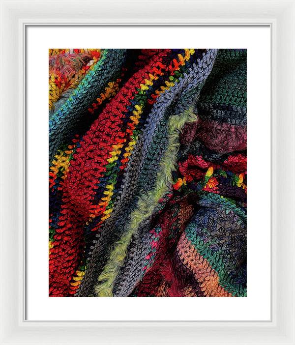 Remembering To Sip The Coffee - Framed Print