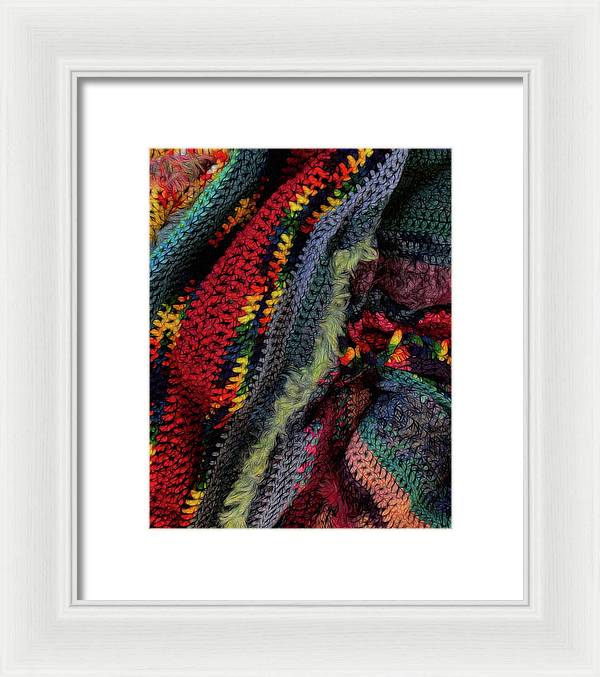 Remembering To Sip The Coffee - Framed Print