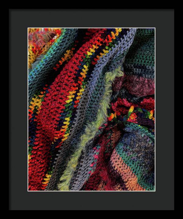 Remembering To Sip The Coffee - Framed Print