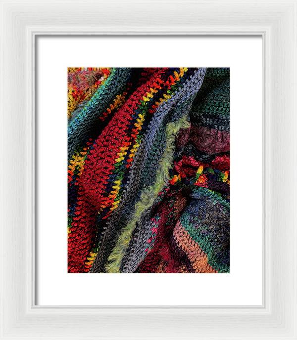 Remembering To Sip The Coffee - Framed Print