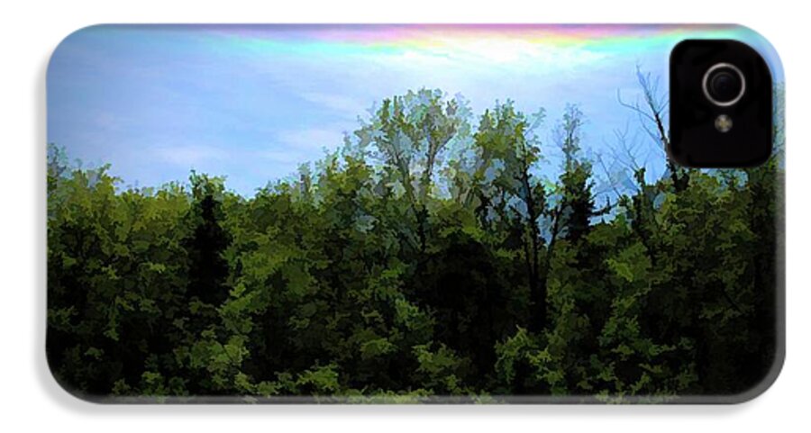 Rockford Park With Rainbow - Phone Case
