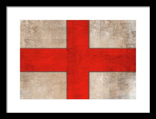 Saint George's Cross - Framed Print