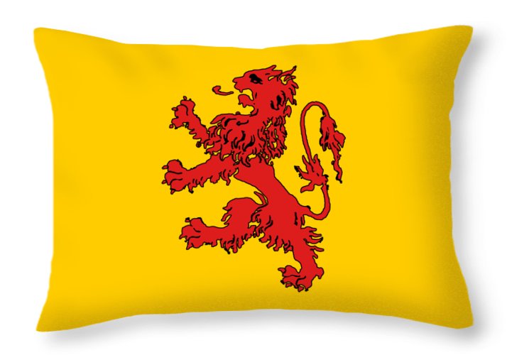Scottish Lion - Throw Pillow