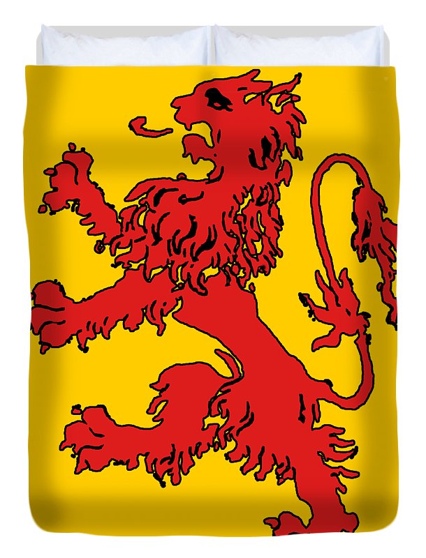 Scottish Lion - Duvet Cover