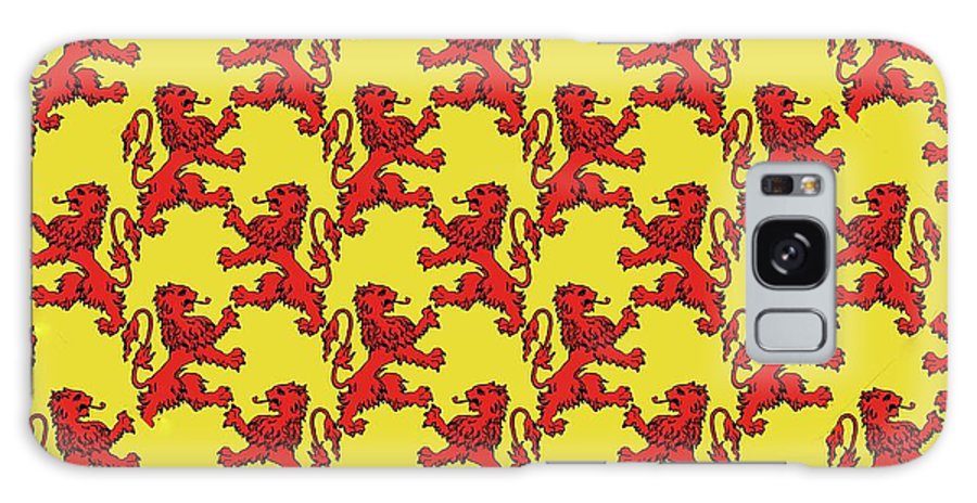 Scottish Lion Repeating Pattern - Phone Case