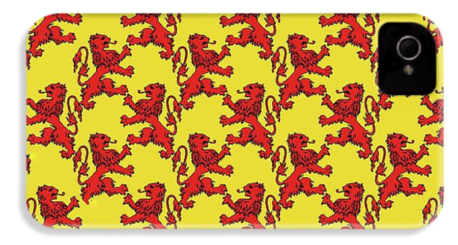 Scottish Lion Repeating Pattern - Phone Case
