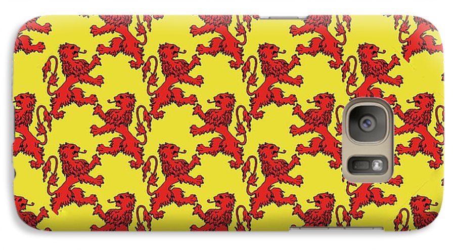 Scottish Lion Repeating Pattern - Phone Case