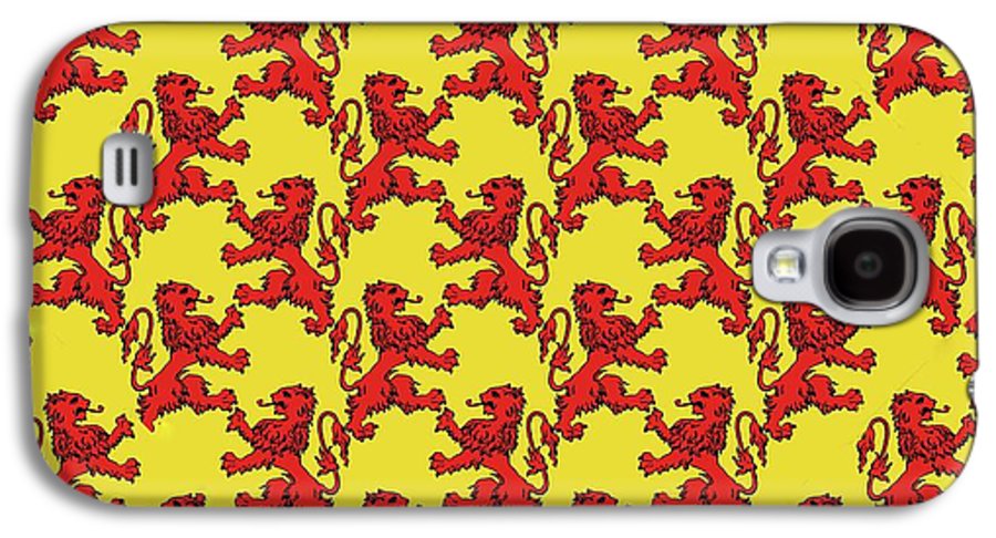 Scottish Lion Repeating Pattern - Phone Case