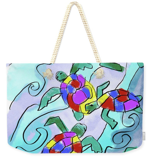 Sea Turtles - Weekender Tote Bag