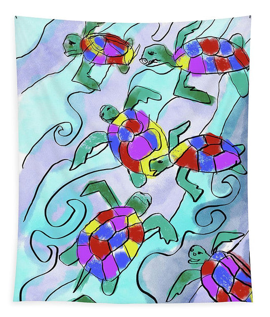 Sea Turtles - Tapestry