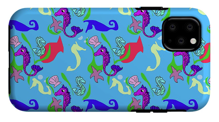 Seahorses Pattern - Phone Case