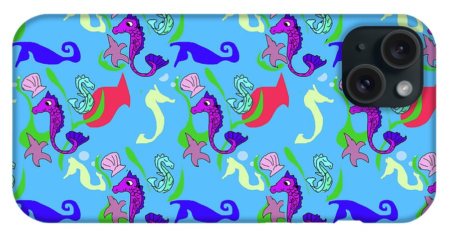 Seahorses Pattern - Phone Case