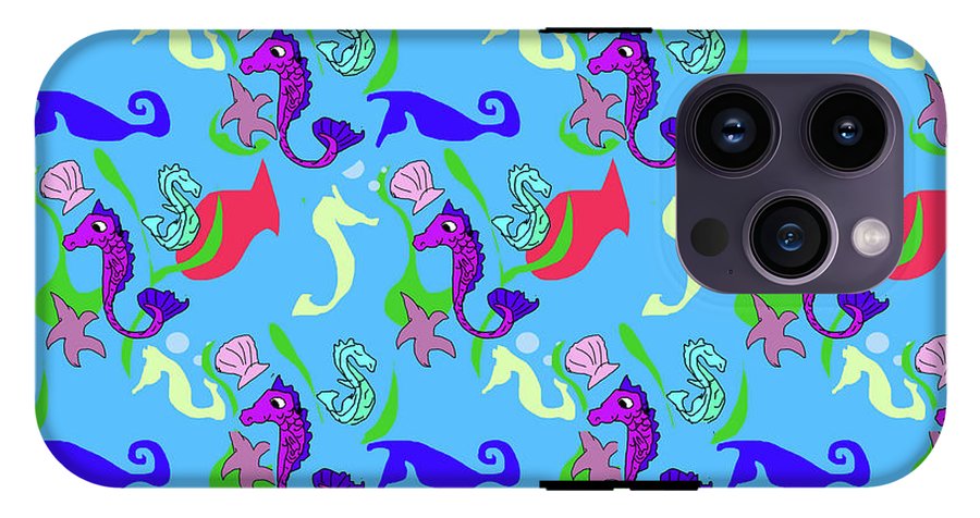 Seahorses Pattern - Phone Case
