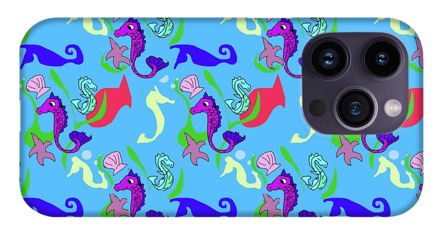 Seahorses Pattern - Phone Case