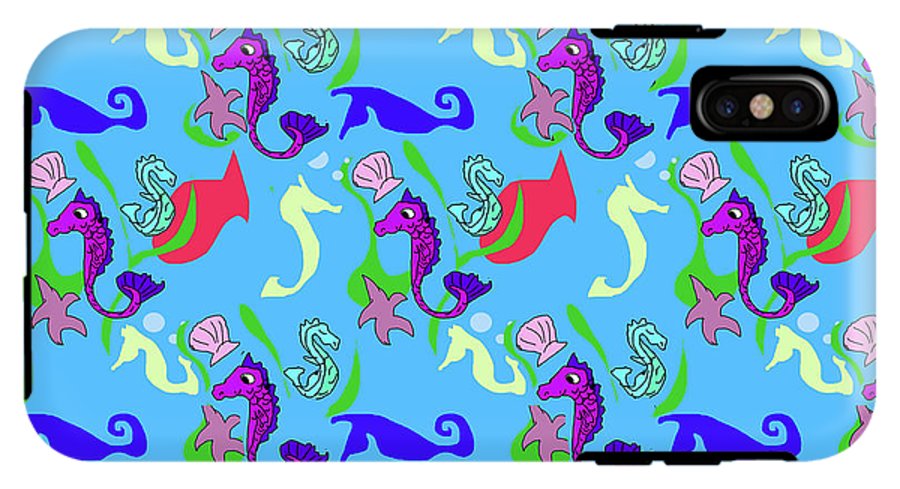 Seahorses Pattern - Phone Case