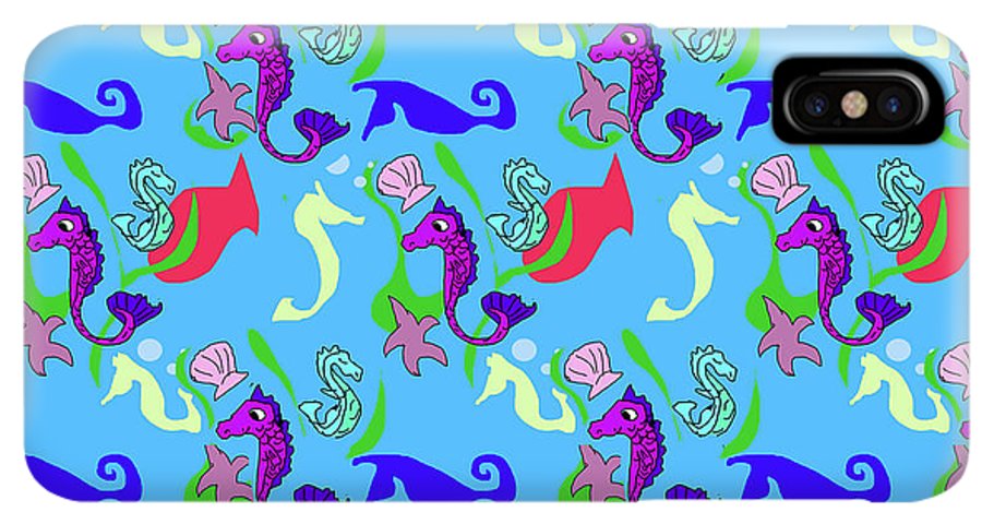 Seahorses Pattern - Phone Case