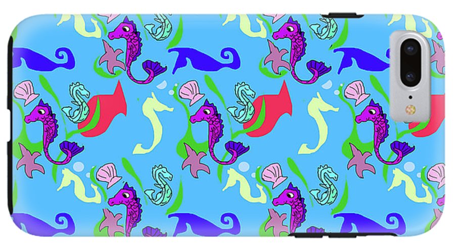 Seahorses Pattern - Phone Case