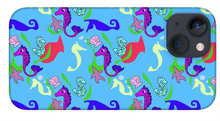 Seahorses Pattern - Phone Case