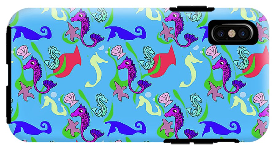 Seahorses Pattern - Phone Case
