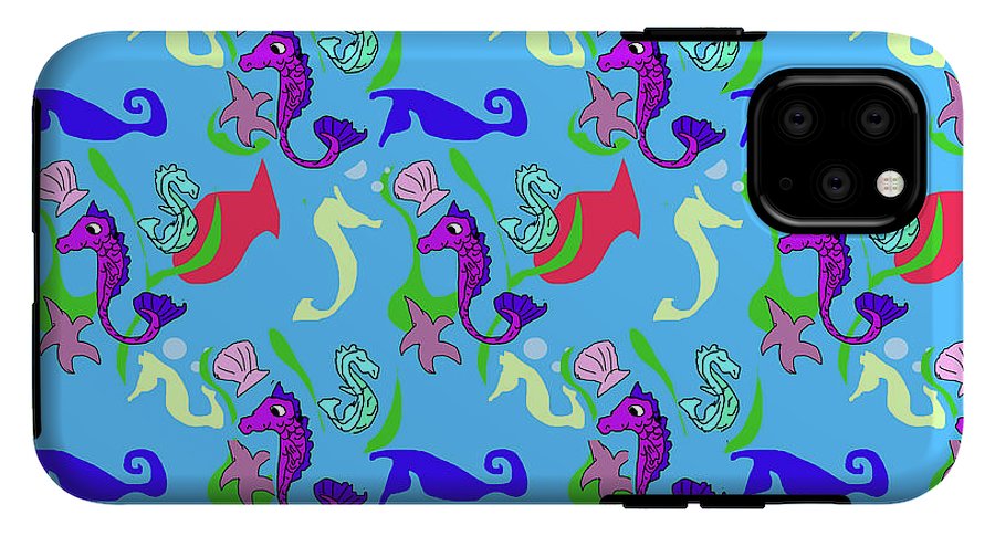 Seahorses Pattern - Phone Case