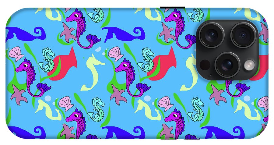 Seahorses Pattern - Phone Case