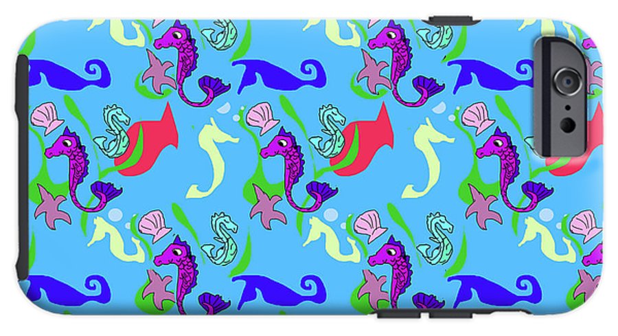 Seahorses Pattern - Phone Case