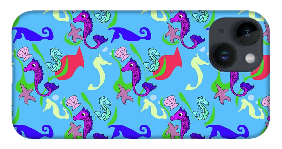 Seahorses Pattern - Phone Case
