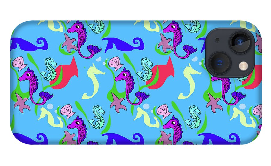 Seahorses Pattern - Phone Case