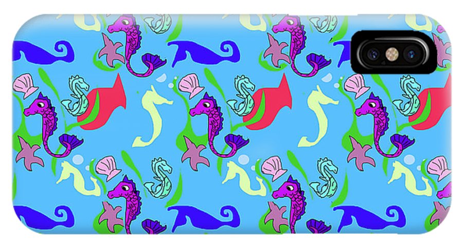 Seahorses Pattern - Phone Case