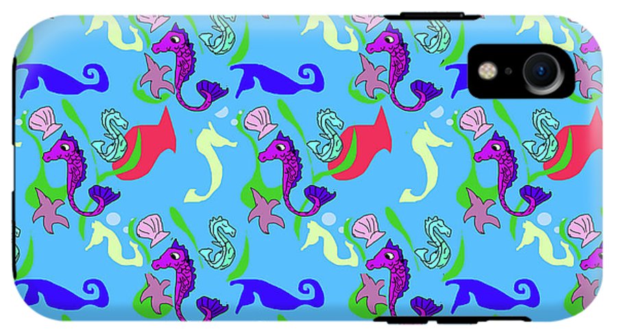 Seahorses Pattern - Phone Case