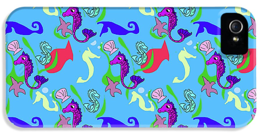 Seahorses Pattern - Phone Case