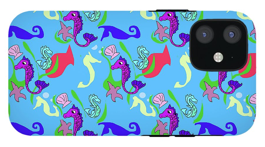 Seahorses Pattern - Phone Case