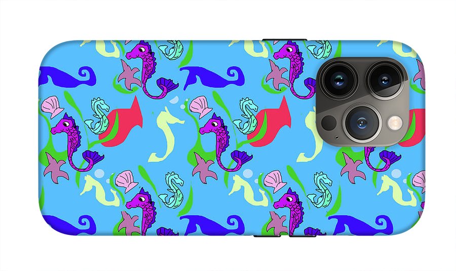 Seahorses Pattern - Phone Case