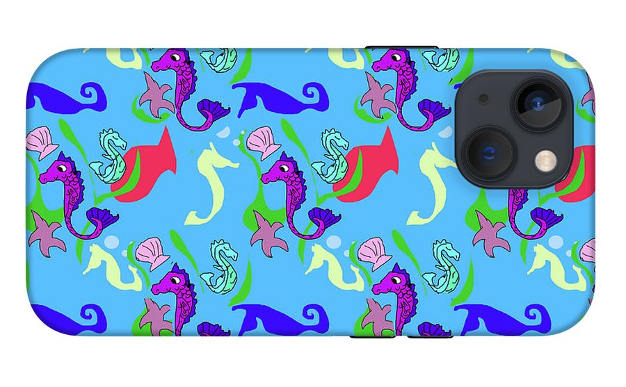 Seahorses Pattern - Phone Case