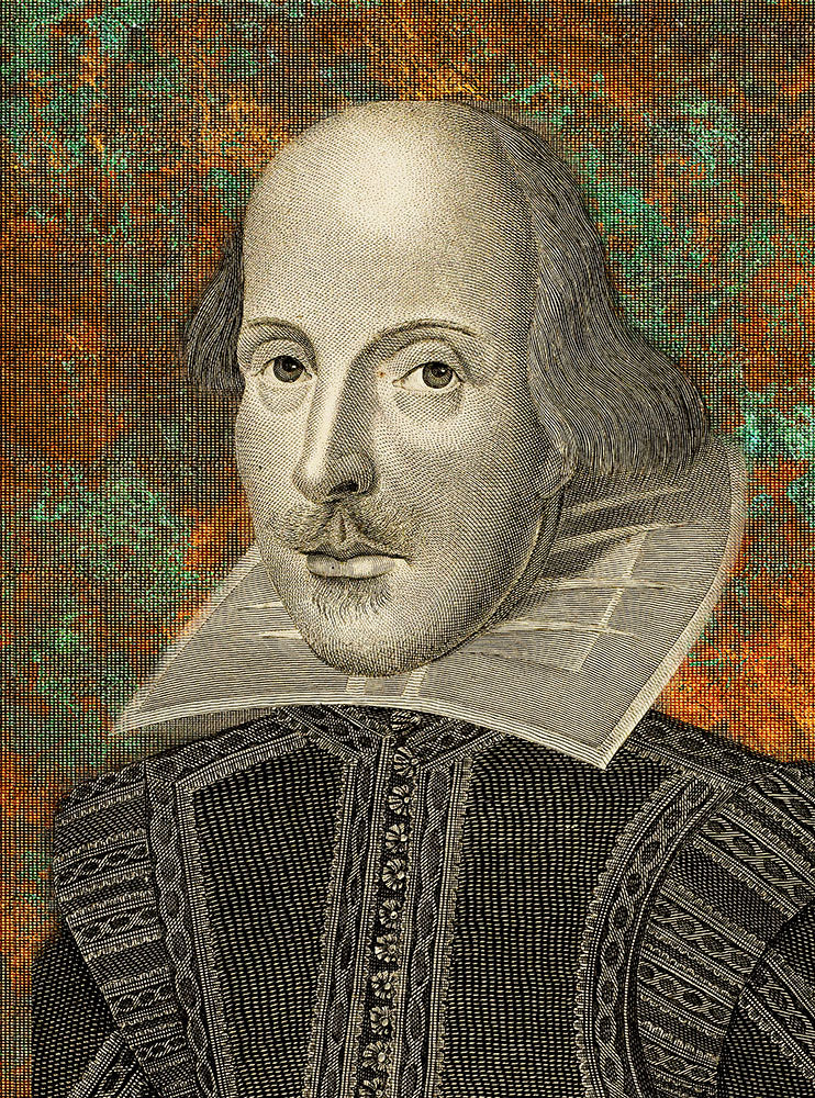 William Shakespeare Digital Image Download