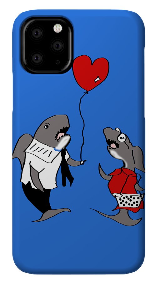 Shark Valentine - Phone Case