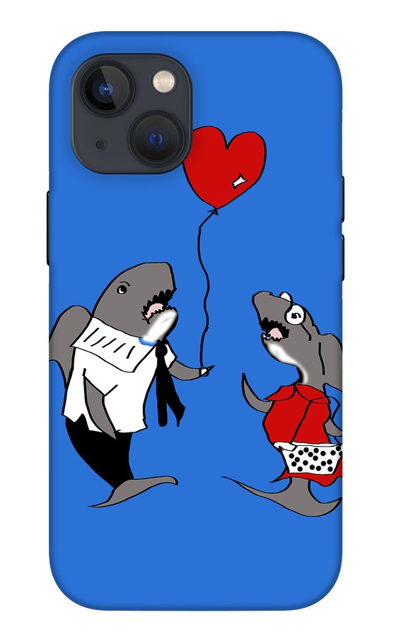 Shark Valentine - Phone Case