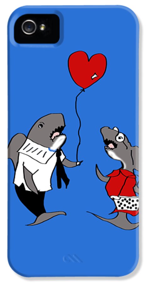 Shark Valentine - Phone Case