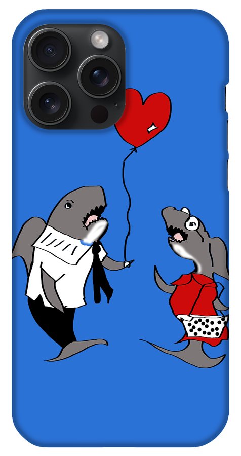 Shark Valentine - Phone Case