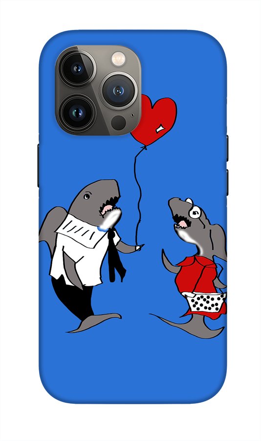 Shark Valentine - Phone Case