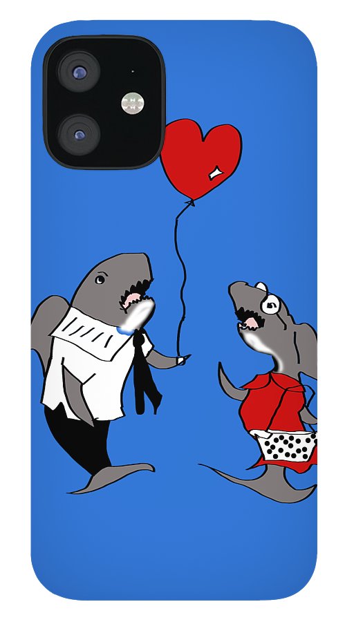 Shark Valentine - Phone Case